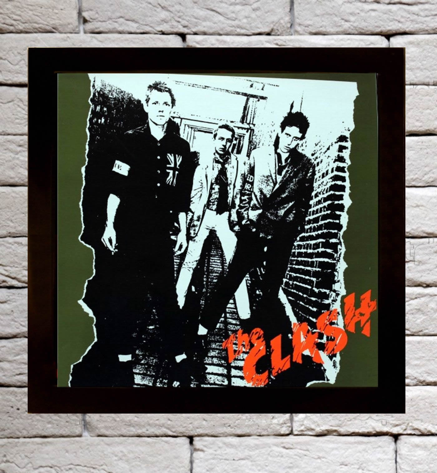 Framed Clash LP Cover